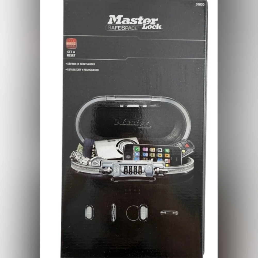 Master Lock SafeSpace Portable Lock Box